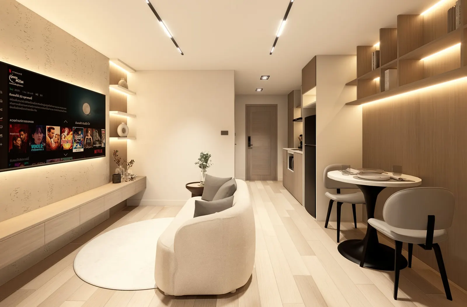 เจซี คอนโด — ภาพ 3D จำลองการตกแต่ง